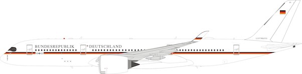 Airbus A350-941ACJ Germany Air Force Airbus 1003 with stand IF350GAF07
