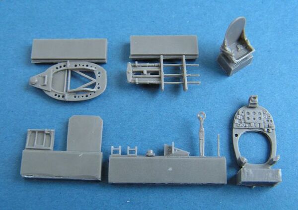 Spitfire MK22 Cockpit set (Airfix) C72111