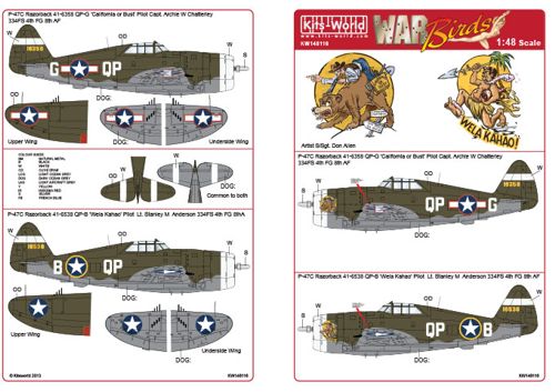 P47C Thunderbolt Razorback kw148116