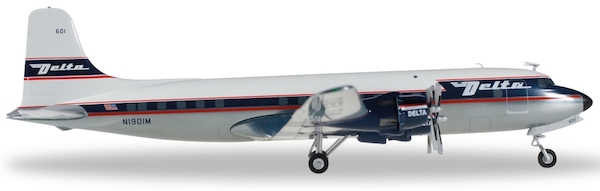 Delta Air Lines Neu Herpa 557382-1//200 Douglas Dc-6