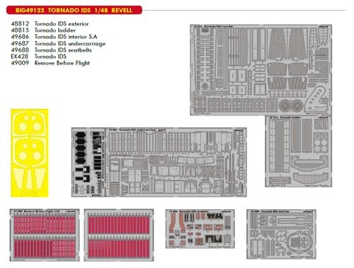 Detailset Tornado IDS (Revell) BIG49123