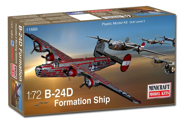 Consolidated B24D Liberator formation Ship mc11689