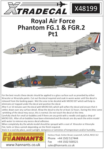 McDonnell Douglas Phantom FG1 and FGR2 part 1 X48199
