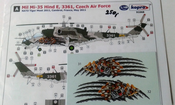 Mil Mi35 Hind E (Czech AF) 91068