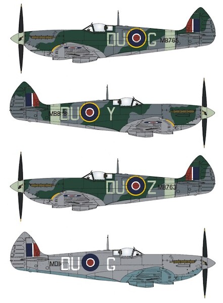 Misplaced interceptors, Spitfire MkVII (453 Sqn RAAF, UK 1943)