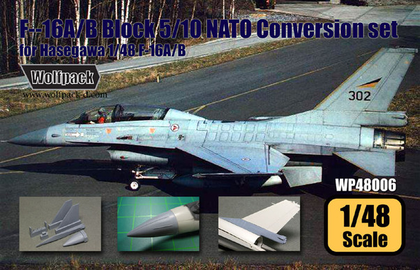 F16A/B Block 5/10 NATO Conversion set (Hasegawa) WP48006
