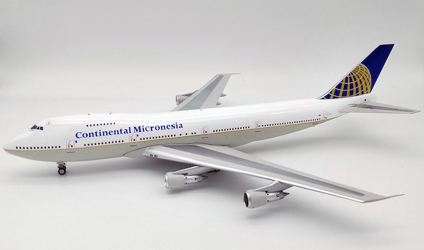 B747-238B (Continental Micronesia) N14024 With Stand IF742CS1218