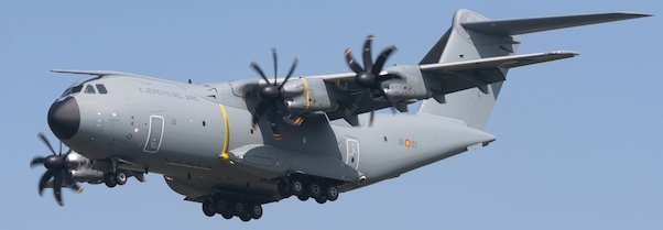 A400M (Spanish Air Force, 311th Squadron, 31st Wing, Zaragoza Air Base) T23-01 533348