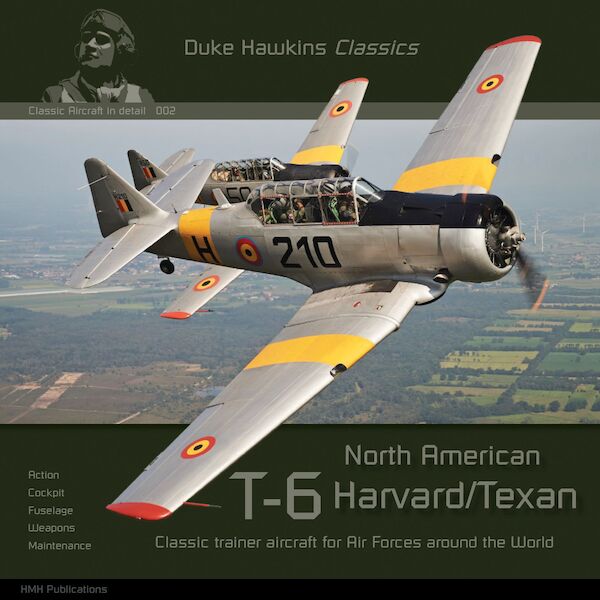 North American T6 Harvard/Texan Classic trainer Aircraft of Air Forces around the World (Expected March 2022) DH-C002