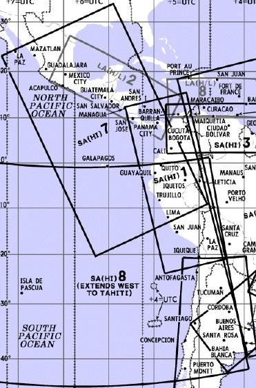 Jeppesen High Altitude Enroute Charts