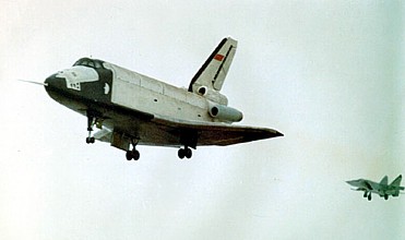 Molniya Buran OK-GLI Atmospheric flight test prototype AA-5003