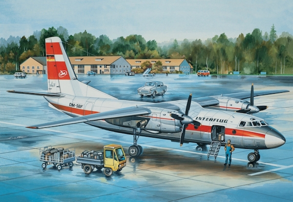 Antonov AN24B (Interflug OC, Aeroflot 1994) 14460