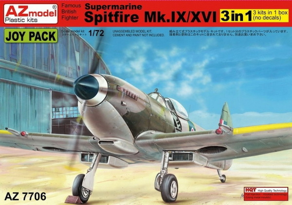 Spitfire MKIX/XVI Joy pack (3 kits) az7706