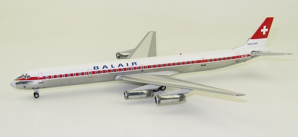 DC8-63 (Balair) HB-IDZ With Stand IFDC8630115