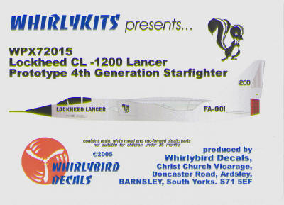 Lockheed CL1200 Lancer (Former Maintrack) WPX72015