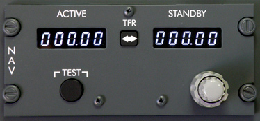 B737 NAV Radio Module, white digits.  2M13