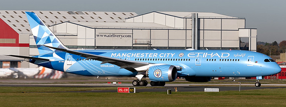 Boeing B787-9 Etihad Airways Boeing 787-9 Dreamliner