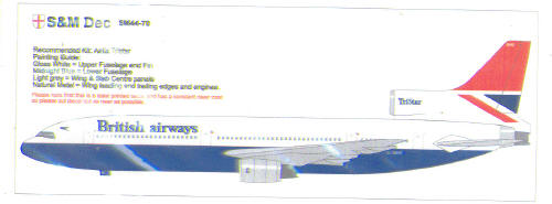 Lockheed L1011 Tristar (British Airways Early scheme) sm44-70