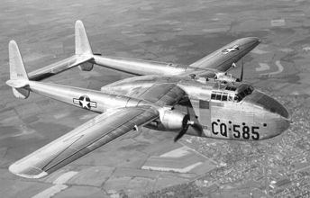 Fairchild C-82A Packet World's first twin-boom cargo transport AA-2118
