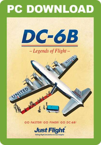DC-6B - Legends of Flight (download version FSX) J3F000085-D