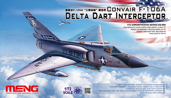 Convair F106 Delta Dart Interceptor DS006