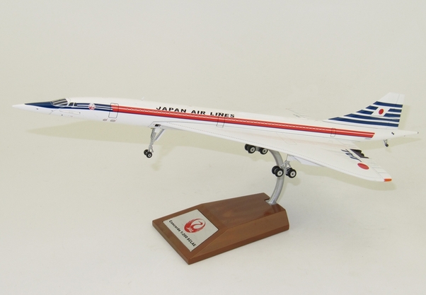 Concorde (Japan air lines) JA0557 with stand WBCONC0816