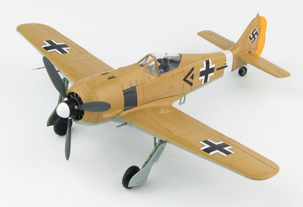 FW190A-4 Luftwaffe, I/JG 2, flown by Gruppenkommandeur Oblt. Adolph Dickfeld, Tunisia, end of 1942 HA7426