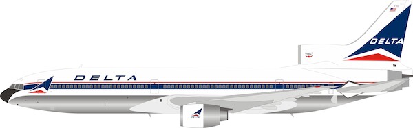 Lockheed L1011 Tristar Delta Air Lines N740DA With Stand B-1011-DL-19P