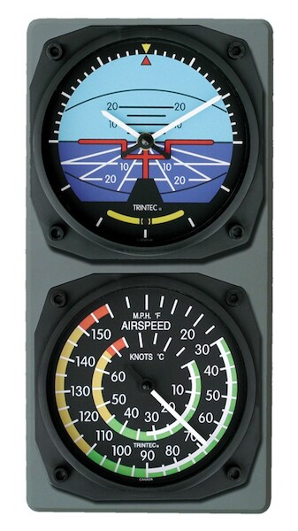 Consol with Horizonclock and Airspeed Thermometer  9063/9061
