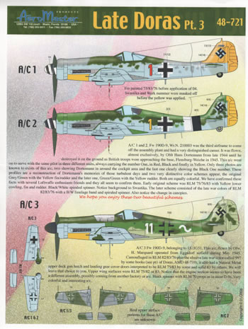 Late Dora's part 3 (FW190D-9) AMD48-721
