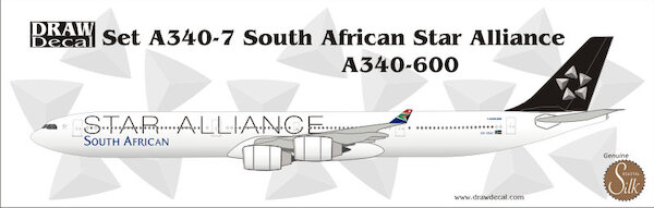 A340-600 (South African Airways Star Alliance) 44-A340-7