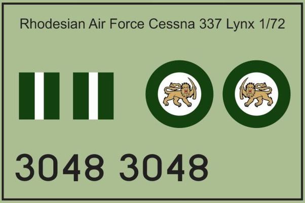 Rhodesian Air Force Cessna 337 Lynx MAV-RZ7219