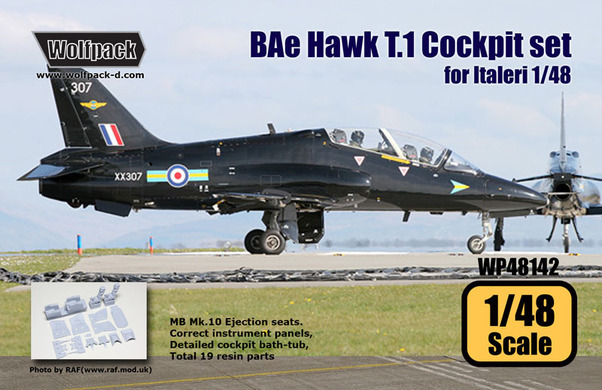 BAe Hawk T1 Cockpit set (Italeri) WP48142