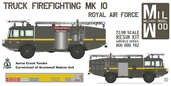 Carmichael - Gloster/ Nubian Firefighting Truck Mk10C CRT (RAF) MM000-182