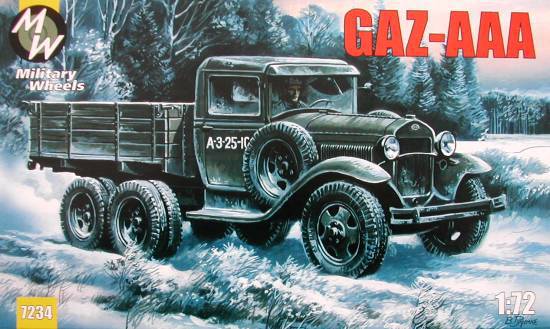GAZ-AAA Russian Truck (6 wheel) 7234