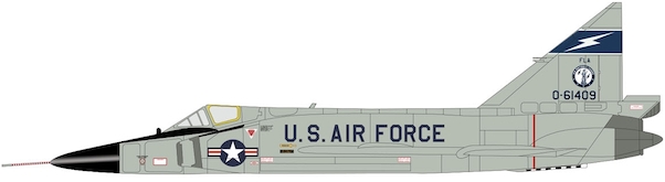 F102A Delta Dagger, USAF, 0-61409, Florida ANG, 1960s HA3112