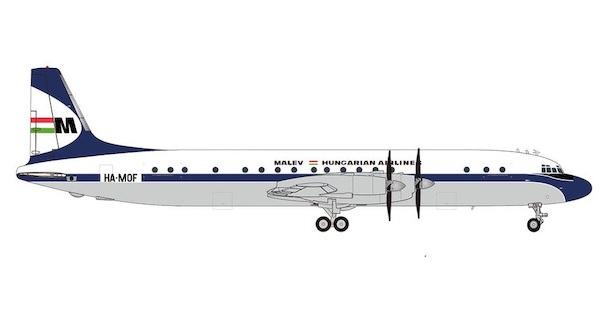 Ilyushin IL18 Malév Hungarian Airlines HA-MOF 571531