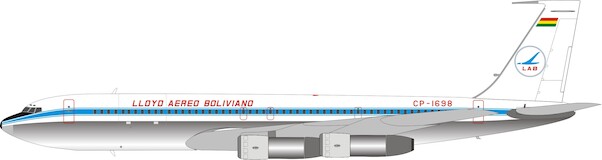 Boeing 707-300 Lloyd Aereo Boliviano CP-1698 EAV1698