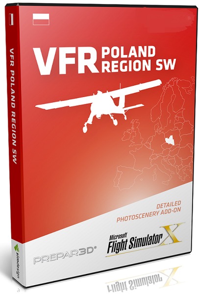 VFR Poland Region South West - Download version (FSX and P3D) 5905669405011-D