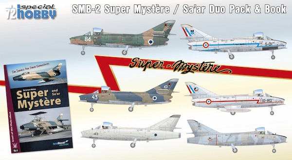 Super Mystere B2 / Sa'ar Duopack with Book  SH72417
