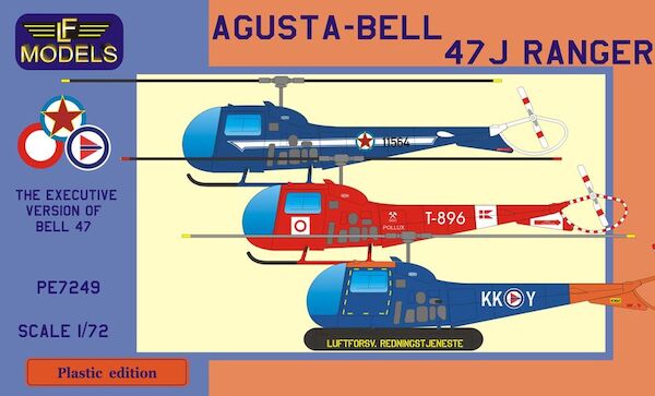 Agusta-Bell 47J Ranger (Yugoslavian AF, RDAF, RNoAF) PE-7249