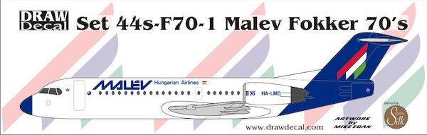 Fokker F70 (MALEV) 44-F70-1