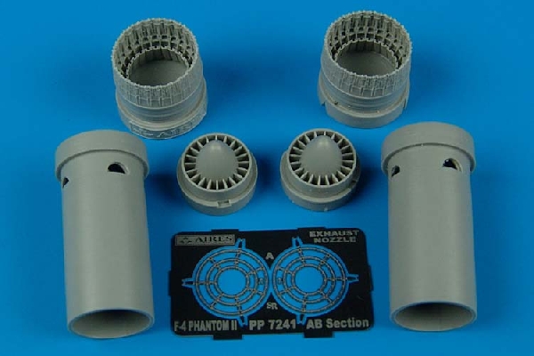 F4B/C/D/N Phantom Short Exhaust nozzles (Fujimi) 7241