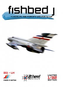 Fishbed J, Yugoslav Air Force MiG-21R/M/MF 311lh