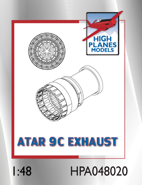 Mirage IIIE/O/5 Snecma Atar 9C Exhaust HPA048020