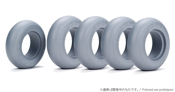 Heinkel He219A-0 Weighted wheels without tread SWS06-M02