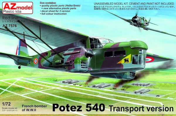Potez 540 Transport Version AZ7576