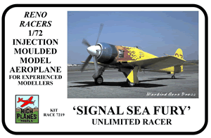Signal Sea Fury unlimited Racer HPMR7219