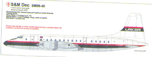 Bristol Britannia (Laker) sm96-40