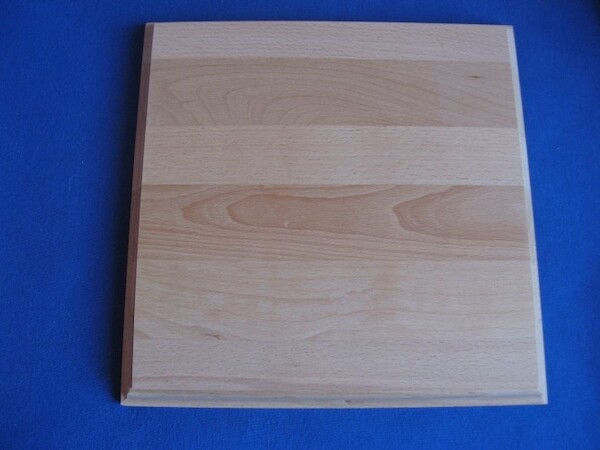 Wooden base 30 x 30 cm Base 30x30